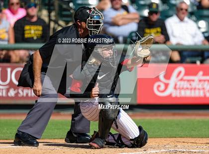 Thumbnail 3 in Boyd vs. Maypearl (UIL 3A Baseball State Semifinal) photogallery.