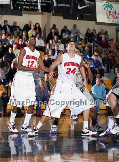 Thumbnail 2 in Montverde Academy vs. Westchester (City of Palms Classic) photogallery.