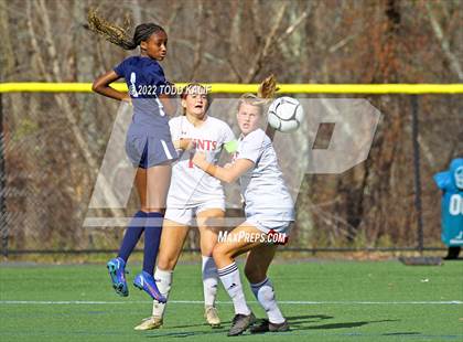 Thumbnail 2 in St. Bernard vs East Catholic (CIAC Class S Quarterfinal) photogallery.