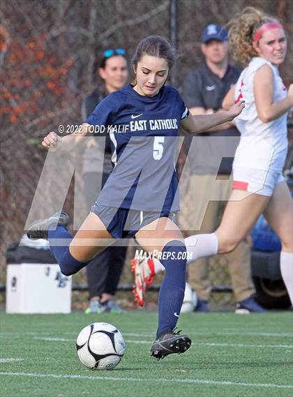 Thumbnail 3 in St. Bernard vs East Catholic (CIAC Class S Quarterfinal) photogallery.
