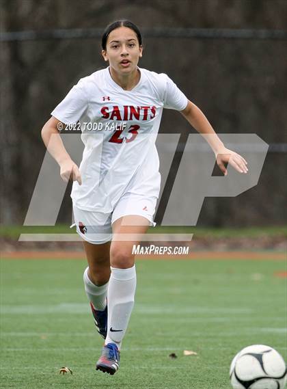 Thumbnail 2 in St. Bernard vs East Catholic (CIAC Class S Quarterfinal) photogallery.