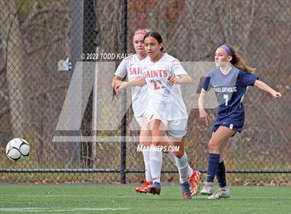 Thumbnail 2 in St. Bernard vs East Catholic (CIAC Class S Quarterfinal) photogallery.