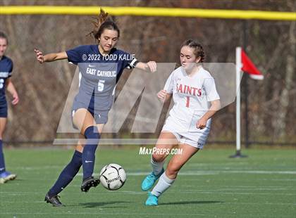 Thumbnail 1 in St. Bernard vs East Catholic (CIAC Class S Quarterfinal) photogallery.