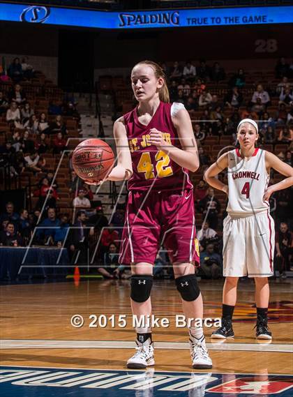 Thumbnail 3 in Cromwell vs. St. Joseph (CIAC Class M Final) photogallery.