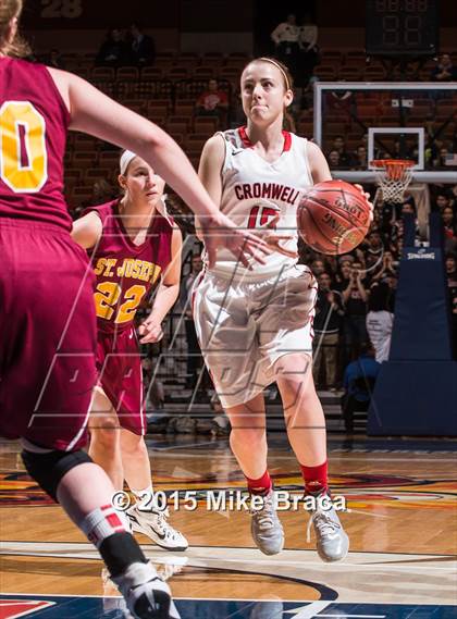 Thumbnail 3 in Cromwell vs. St. Joseph (CIAC Class M Final) photogallery.