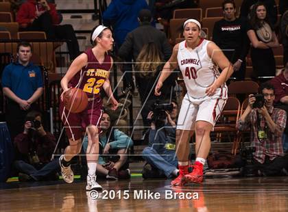 Thumbnail 3 in Cromwell vs. St. Joseph (CIAC Class M Final) photogallery.