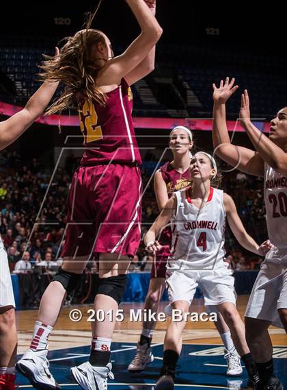 Thumbnail 1 in Cromwell vs. St. Joseph (CIAC Class M Final) photogallery.