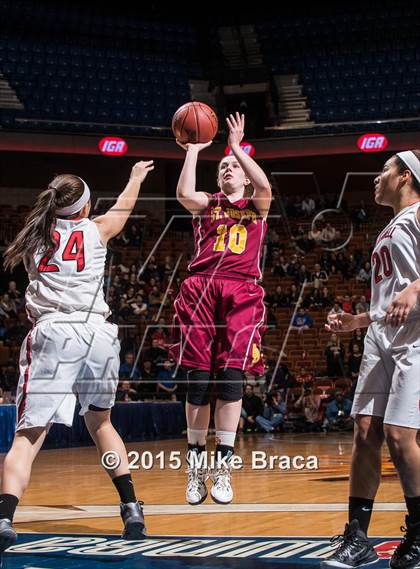 Thumbnail 1 in Cromwell vs. St. Joseph (CIAC Class M Final) photogallery.