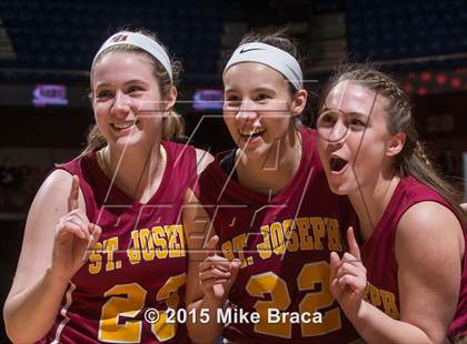 Thumbnail 2 in Cromwell vs. St. Joseph (CIAC Class M Final) photogallery.