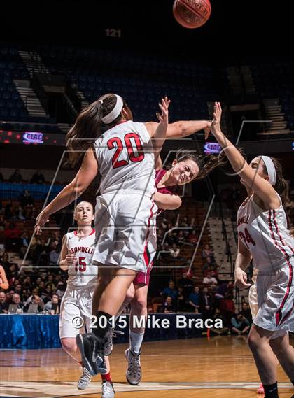 Thumbnail 3 in Cromwell vs. St. Joseph (CIAC Class M Final) photogallery.