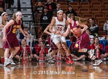 Thumbnail 2 in Cromwell vs. St. Joseph (CIAC Class M Final) photogallery.