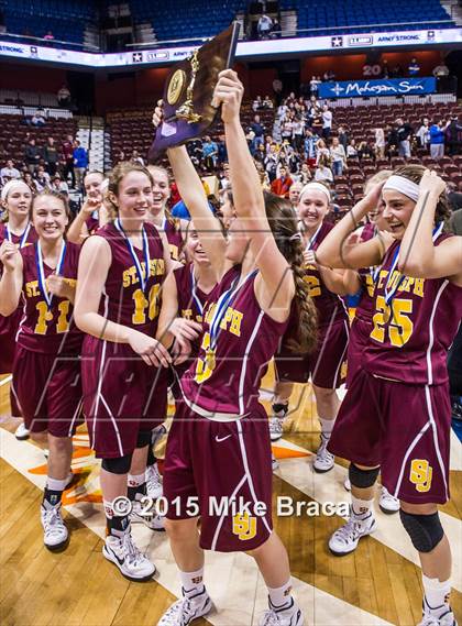 Thumbnail 2 in Cromwell vs. St. Joseph (CIAC Class M Final) photogallery.