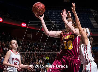 Thumbnail 3 in Cromwell vs. St. Joseph (CIAC Class M Final) photogallery.
