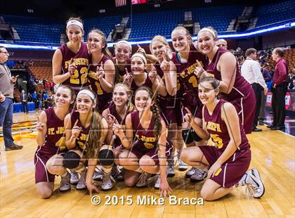 Thumbnail 2 in Cromwell vs. St. Joseph (CIAC Class M Final) photogallery.