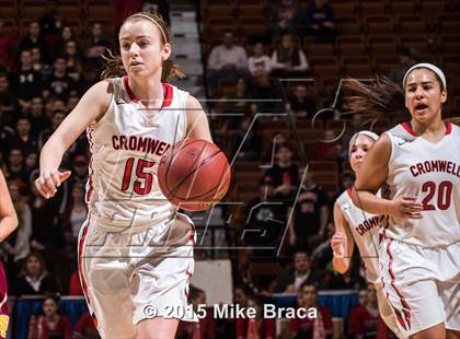 Thumbnail 3 in Cromwell vs. St. Joseph (CIAC Class M Final) photogallery.