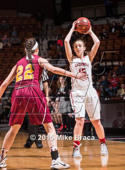 Thumbnail 3 in Cromwell vs. St. Joseph (CIAC Class M Final) photogallery.