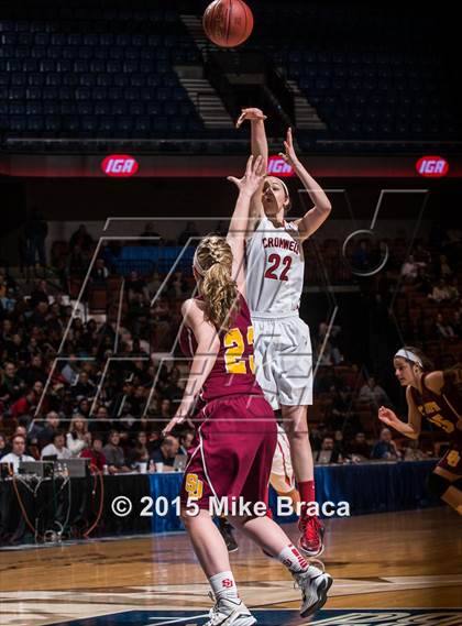 Thumbnail 1 in Cromwell vs. St. Joseph (CIAC Class M Final) photogallery.