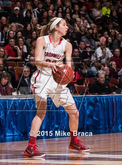 Thumbnail 2 in Cromwell vs. St. Joseph (CIAC Class M Final) photogallery.