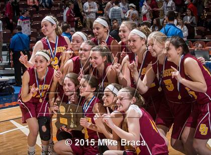 Thumbnail 2 in Cromwell vs. St. Joseph (CIAC Class M Final) photogallery.