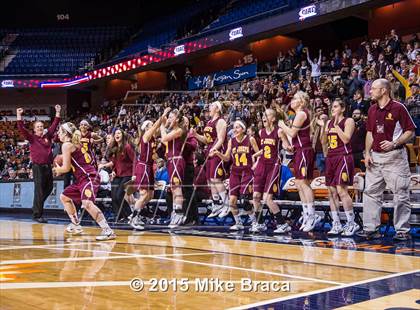 Thumbnail 2 in Cromwell vs. St. Joseph (CIAC Class M Final) photogallery.