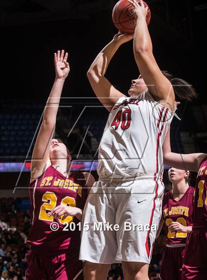 Thumbnail 1 in Cromwell vs. St. Joseph (CIAC Class M Final) photogallery.