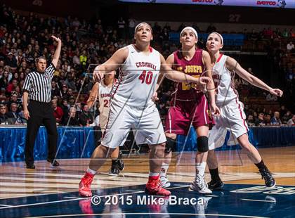 Thumbnail 1 in Cromwell vs. St. Joseph (CIAC Class M Final) photogallery.