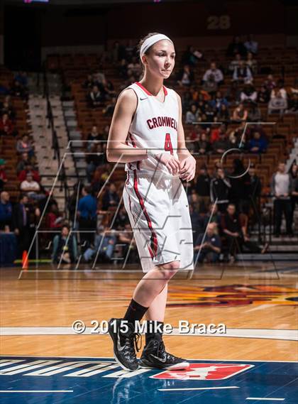 Thumbnail 2 in Cromwell vs. St. Joseph (CIAC Class M Final) photogallery.