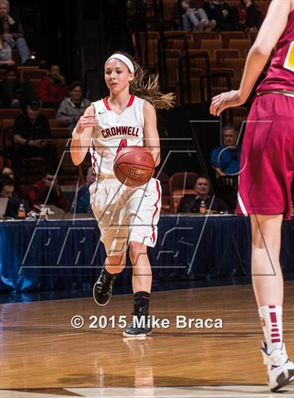 Thumbnail 2 in Cromwell vs. St. Joseph (CIAC Class M Final) photogallery.