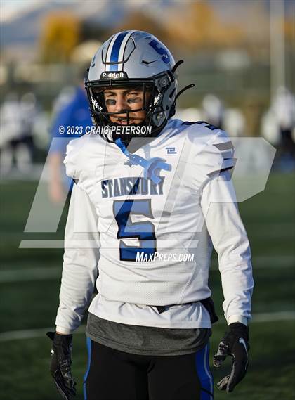 Thumbnail 1 in Stansbury @ Ridgeline (UHSAA 4A Second Round) photogallery.