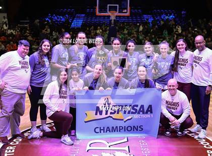 Thumbnail 2 in Albertus Magnus vs Ursuline (NYSPHSAA Section 1 Class AA Final) photogallery.