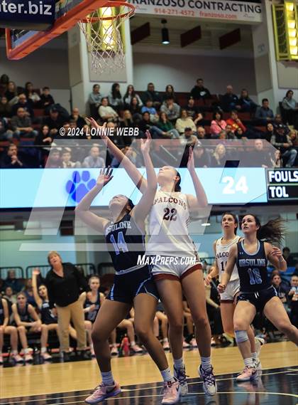 Thumbnail 2 in Albertus Magnus vs Ursuline (NYSPHSAA Section 1 Class AA Final) photogallery.