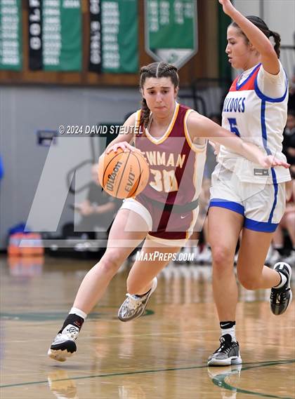 Thumbnail 3 in Cardinal Newman vs. Folsom (St. Mary's MLK Showcase) photogallery.
