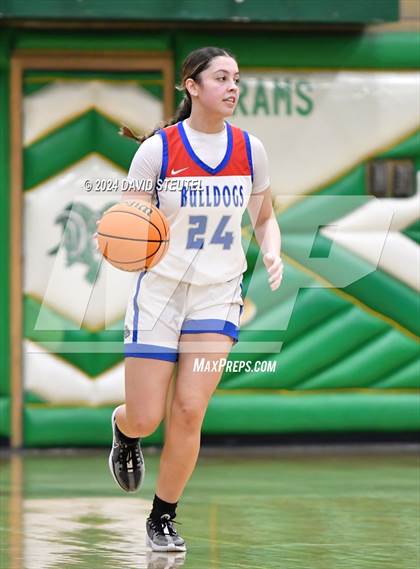 Thumbnail 2 in Cardinal Newman vs. Folsom (St. Mary's MLK Showcase) photogallery.