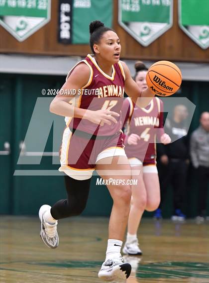Thumbnail 3 in Cardinal Newman vs. Folsom (St. Mary's MLK Showcase) photogallery.