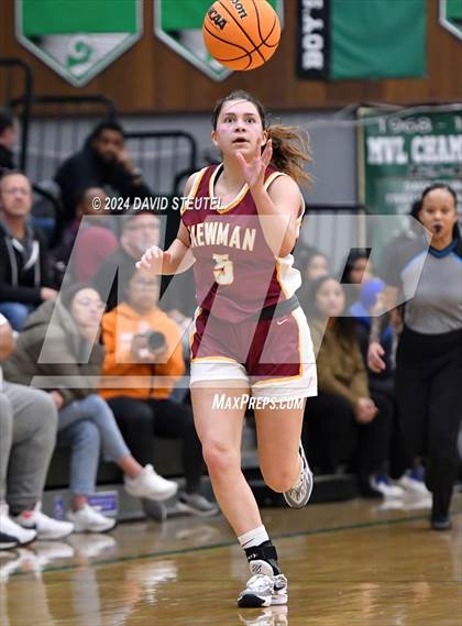 Thumbnail 2 in Cardinal Newman vs. Folsom (St. Mary's MLK Showcase) photogallery.