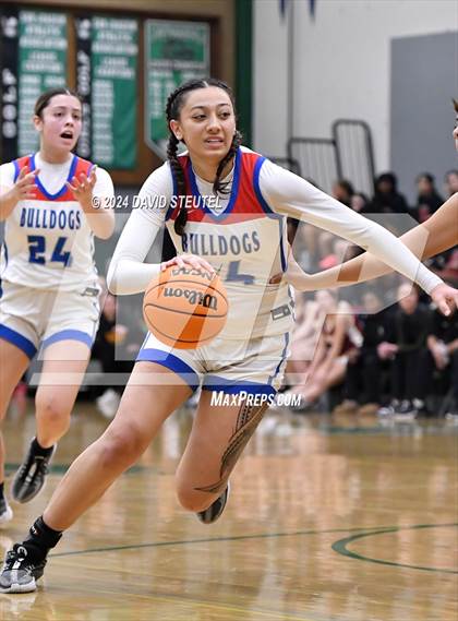 Thumbnail 3 in Cardinal Newman vs. Folsom (St. Mary's MLK Showcase) photogallery.