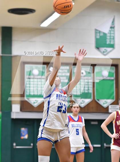 Thumbnail 1 in Cardinal Newman vs. Folsom (St. Mary's MLK Showcase) photogallery.