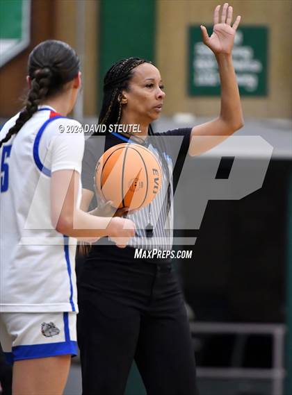 Thumbnail 2 in Cardinal Newman vs. Folsom (St. Mary's MLK Showcase) photogallery.