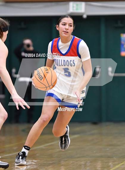 Thumbnail 2 in Cardinal Newman vs. Folsom (St. Mary's MLK Showcase) photogallery.