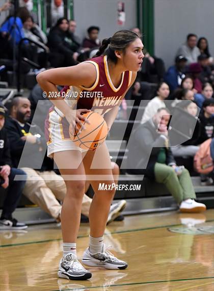 Thumbnail 1 in Cardinal Newman vs. Folsom (St. Mary's MLK Showcase) photogallery.