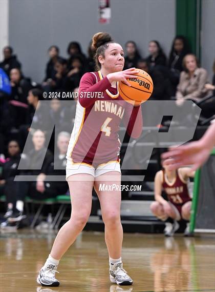 Thumbnail 2 in Cardinal Newman vs. Folsom (St. Mary's MLK Showcase) photogallery.
