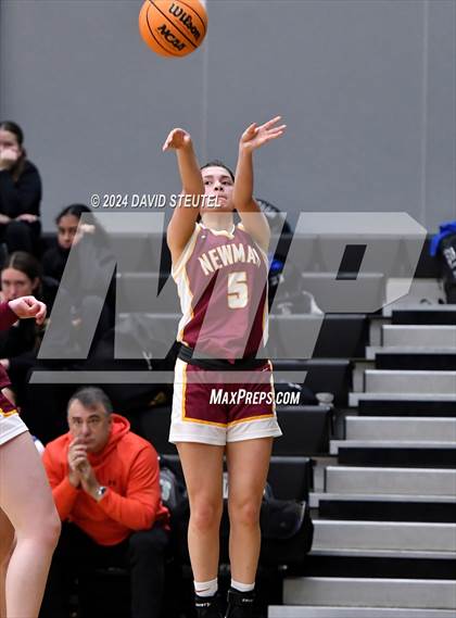 Thumbnail 3 in Cardinal Newman vs. Folsom (St. Mary's MLK Showcase) photogallery.