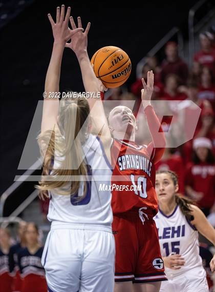 Thumbnail 2 in Lehi vs. Springville (UHSAA 5A Final) photogallery.