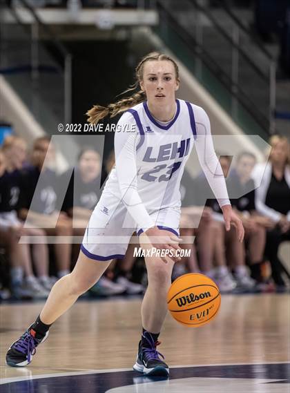 Thumbnail 2 in Lehi vs. Springville (UHSAA 5A Final) photogallery.