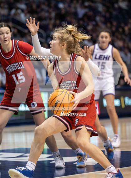 Thumbnail 1 in Lehi vs. Springville (UHSAA 5A Final) photogallery.