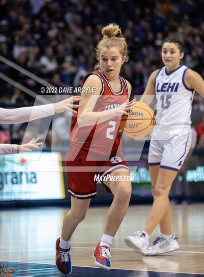 Thumbnail 2 in Lehi vs. Springville (UHSAA 5A Final) photogallery.