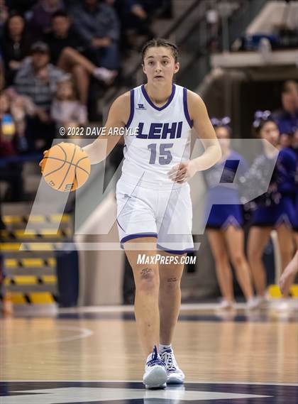 Thumbnail 2 in Lehi vs. Springville (UHSAA 5A Final) photogallery.