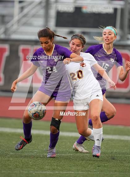 Thumbnail 1 in Salpointe Catholic @ Notre Dame Prep (AIA 4A Final) photogallery.