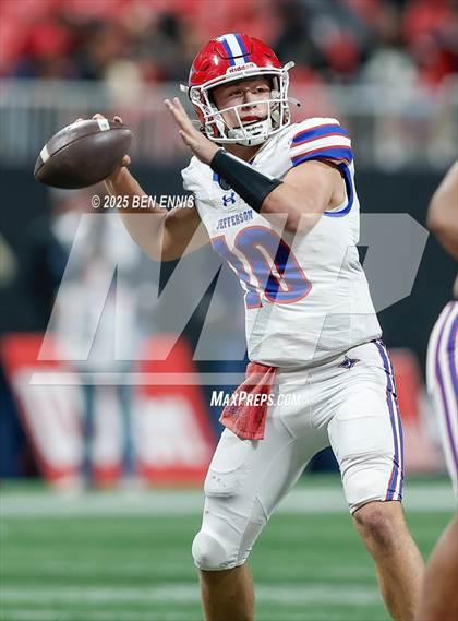 Thumbnail 3 in Jefferson vs. Sandy Creek (GHSA 3A Championship) photogallery.