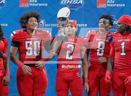 Thumbnail 2 in Jefferson vs. Sandy Creek (GHSA 3A Championship) photogallery.